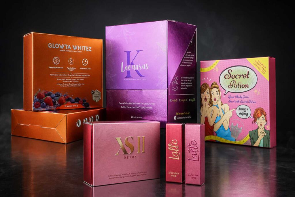 Premium foil packaging box Malaysia