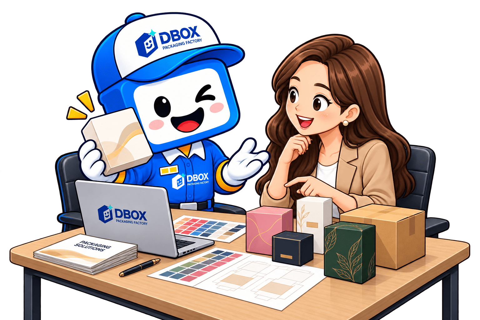 DBOX custom packaging factory in Malaysia