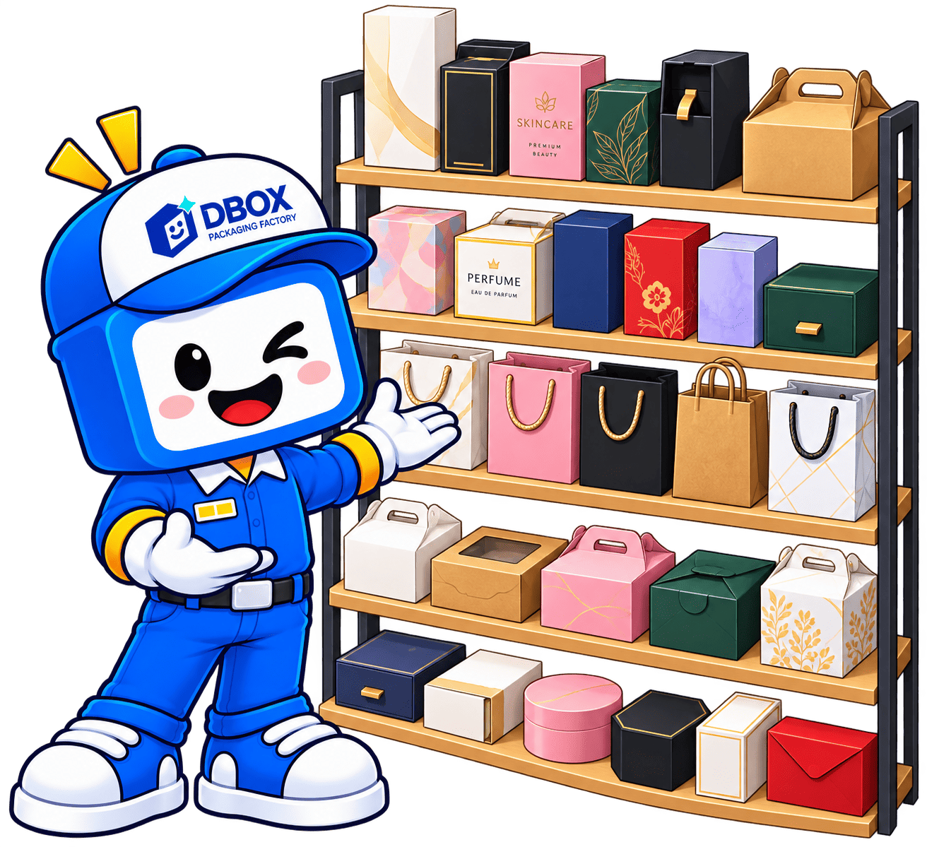 DBOX custom packaging factory in Malaysia