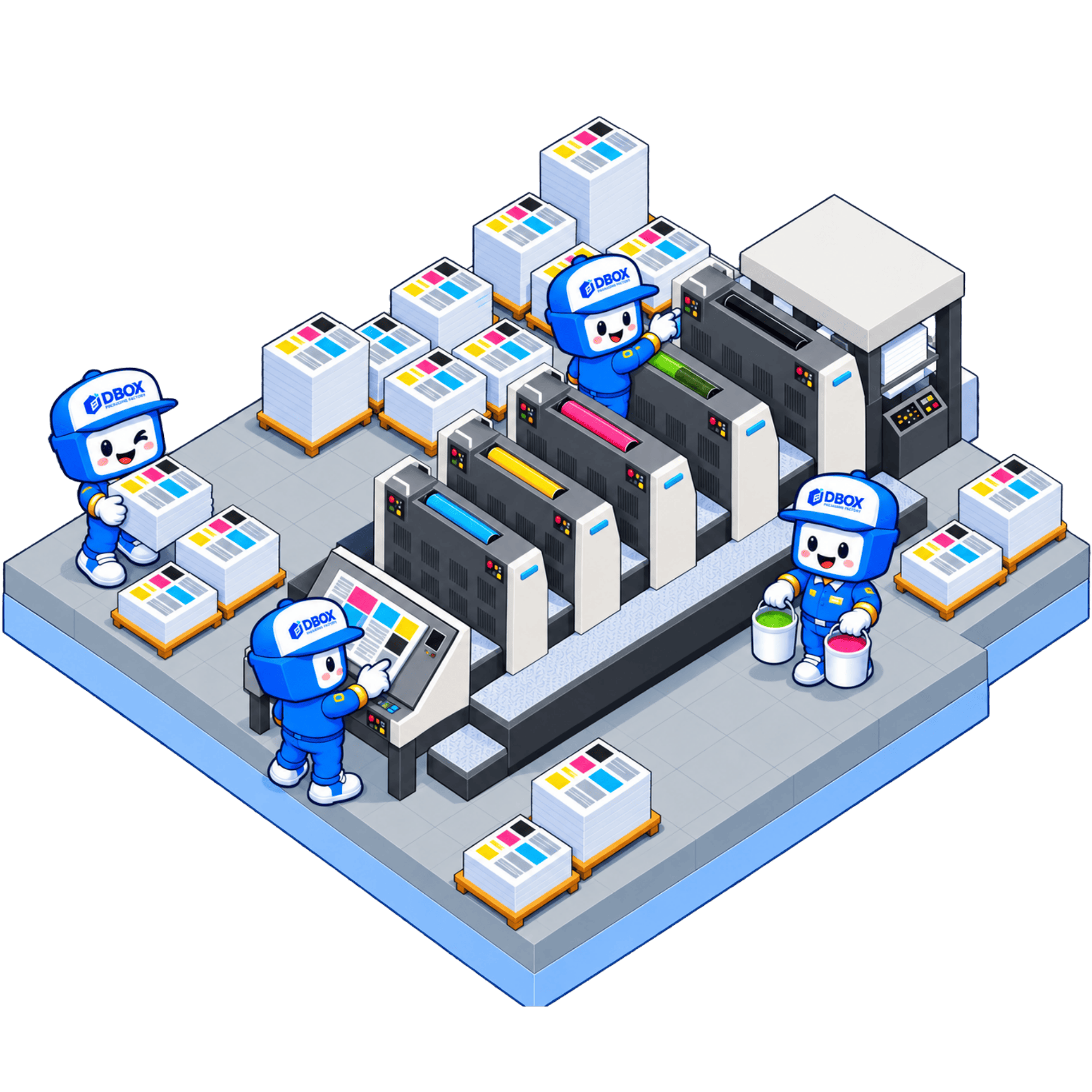 DBOX custom packaging factory in Malaysia